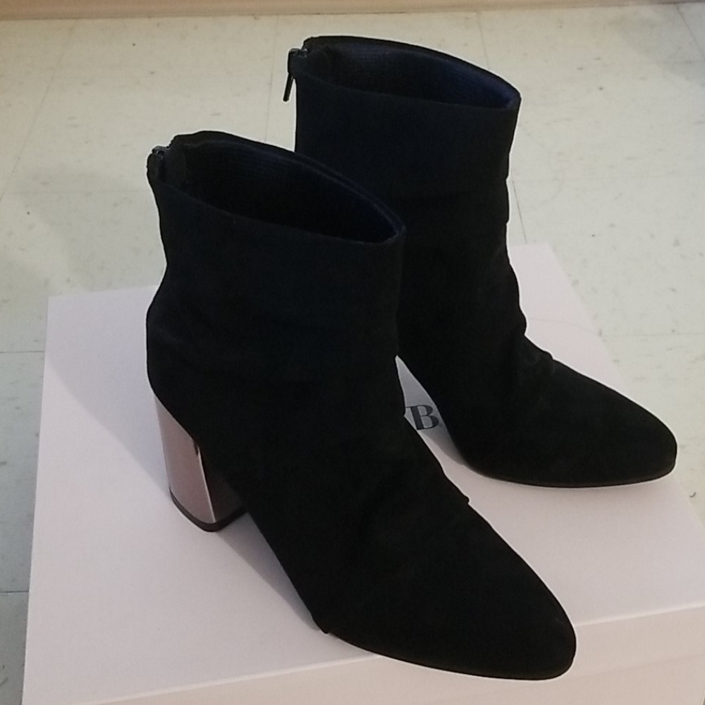 Black ankle boots